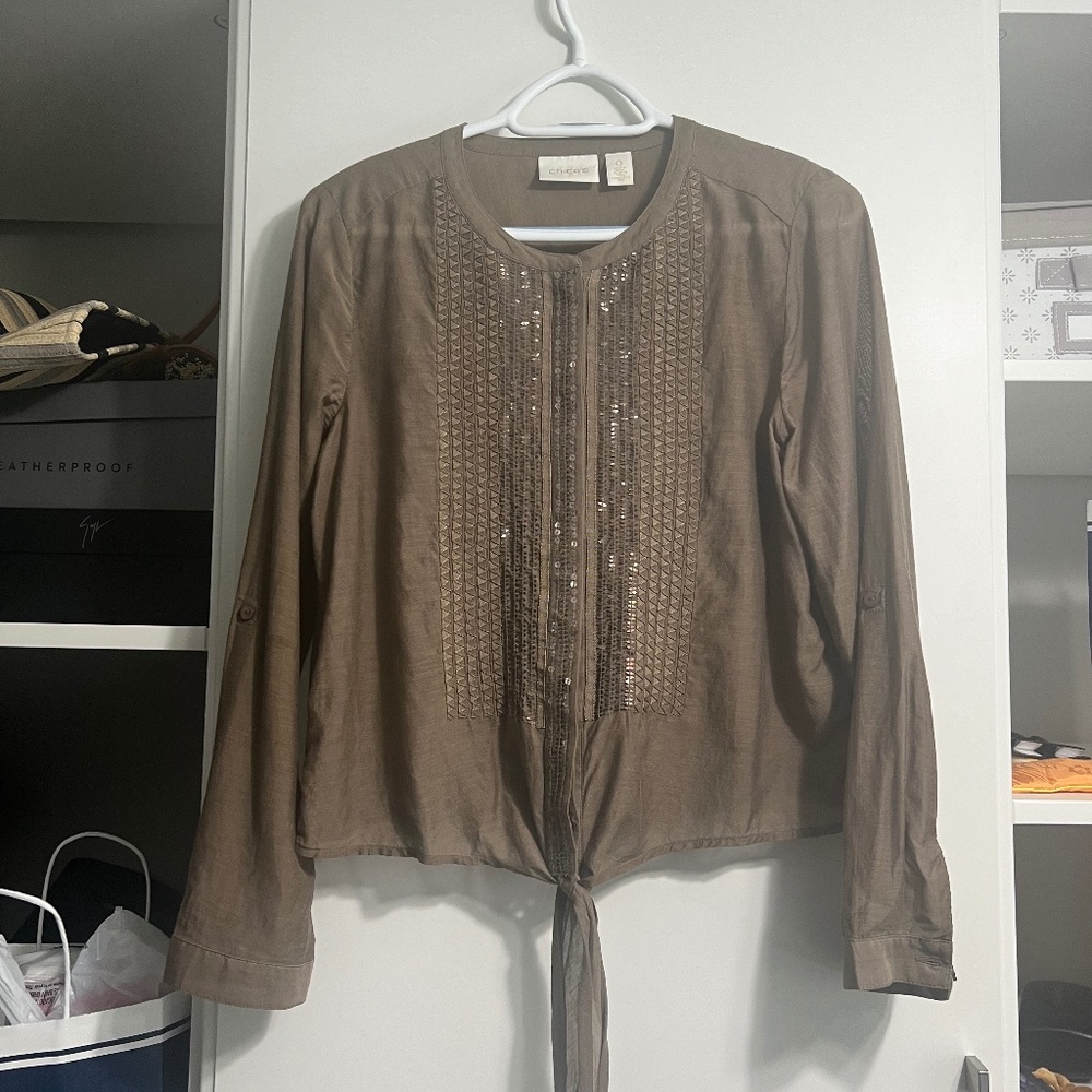 Chico’s, Size M, brown